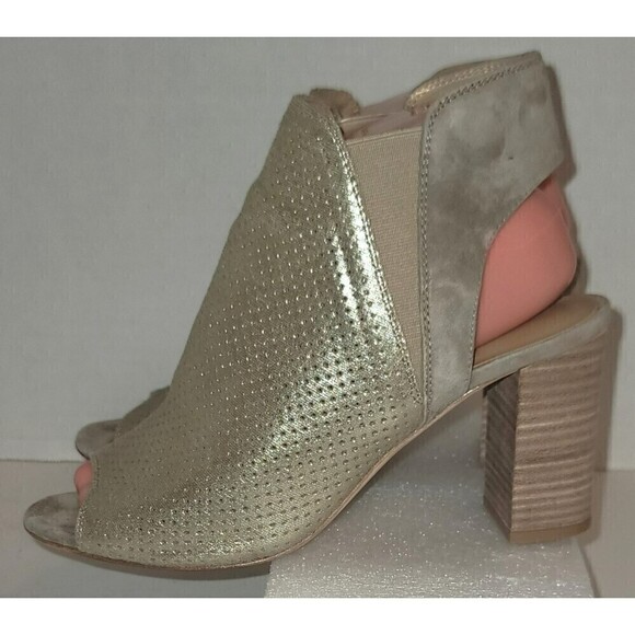 Van Eli Blanch Patino Charm Open Toe Bootie - Size 8.5 - Picture 4 of 12